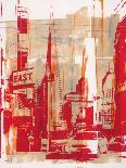 Urban Collage Downtown-Deanna Fainelli-Art Print