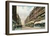 Deansgate, Manchester, England-null-Framed Art Print