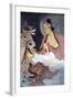 Deaprture of Prince Siddhartha, C563-C483 Bc-null-Framed Giclee Print