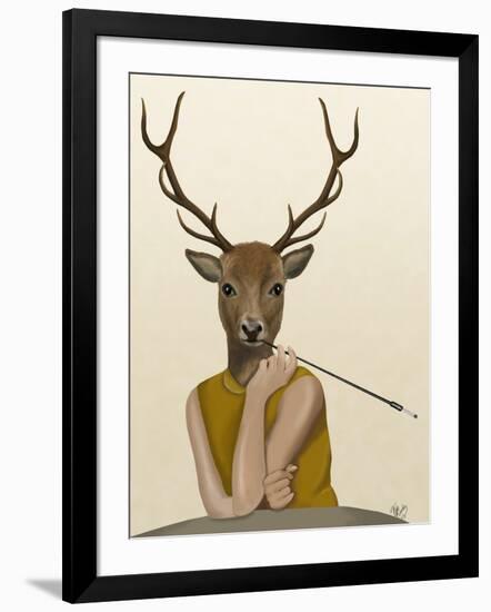 Dear Audrey-Fab Funky-Framed Art Print