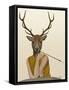 Dear Audrey-Fab Funky-Framed Stretched Canvas