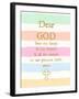 Dear God-Bella Dos Santos-Framed Art Print