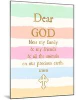 Dear God-Bella Dos Santos-Mounted Art Print