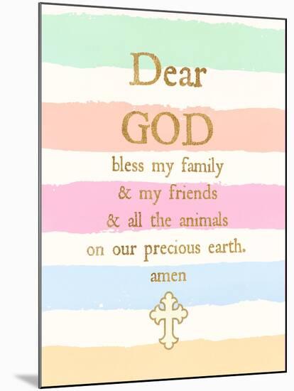 Dear God-Bella Dos Santos-Mounted Art Print