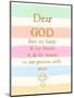 Dear God-Bella Dos Santos-Mounted Art Print