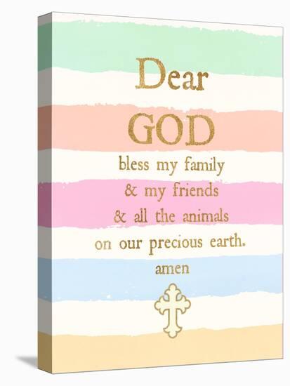 Dear God-Bella Dos Santos-Stretched Canvas