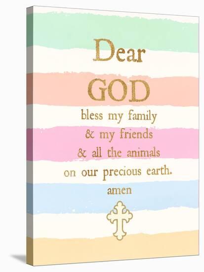 Dear God-Bella Dos Santos-Stretched Canvas