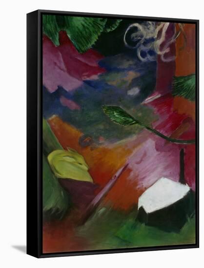 Dear in the Forest I, 1911-Franz Marc-Framed Stretched Canvas