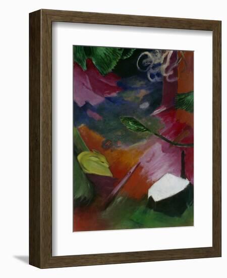 Dear in the Forest I, 1911-Franz Marc-Framed Giclee Print