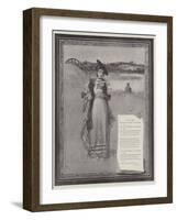 Dear Lady-Davidson Knowles-Framed Giclee Print