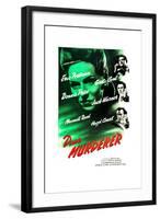 Dear Murderer-null-Framed Art Print