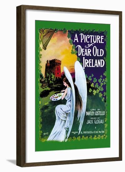 Dear Old Ireland-null-Framed Art Print