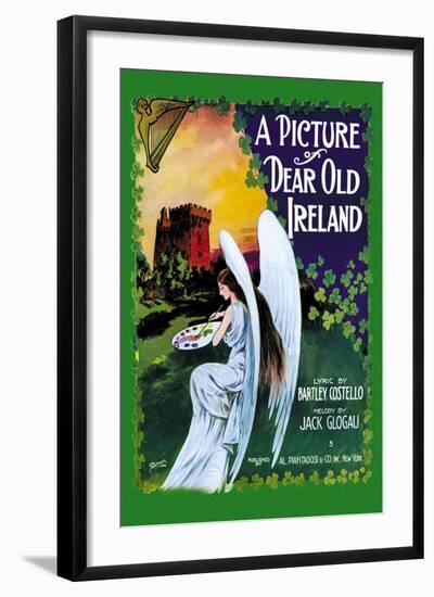 Dear Old Ireland-null-Framed Art Print