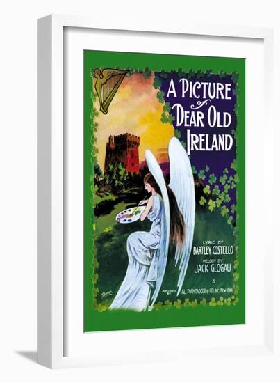 Dear Old Ireland-null-Framed Art Print