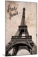 Dear Paris-Emily Navas-Mounted Art Print