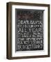 Dear Santa Nevermind-Jace Grey-Framed Art Print