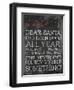 Dear Santa Nevermind-Jace Grey-Framed Art Print