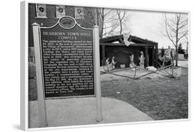 Dearborn City Hall Property Site-Joe Felimeni-Framed Photographic Print