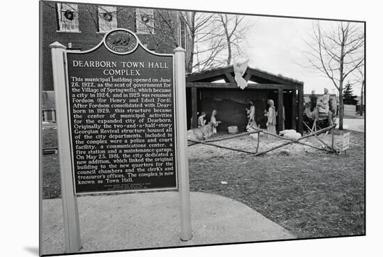 Dearborn City Hall Property Site-Joe Felimeni-Mounted Photographic Print