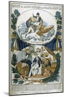 Death and Apotheosis of Napoleon Ii, 19th Century-null-Mounted Giclee Print