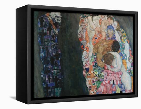 Death and Life, 1910-1915-Gustav Klimt-Framed Stretched Canvas