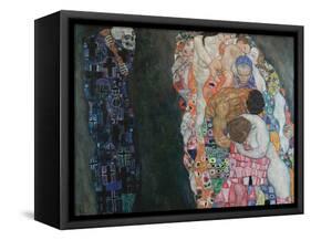 Death and Life, 1910-1915-Gustav Klimt-Framed Stretched Canvas