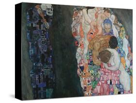 Death and Life, 1910-1915-Gustav Klimt-Stretched Canvas