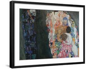 Death and Life, 1910-1915-Gustav Klimt-Framed Giclee Print