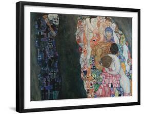 Death and Life, 1910-1915-Gustav Klimt-Framed Giclee Print