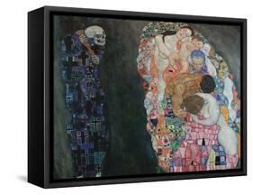 Death and Life, 1910-1915-Gustav Klimt-Framed Stretched Canvas