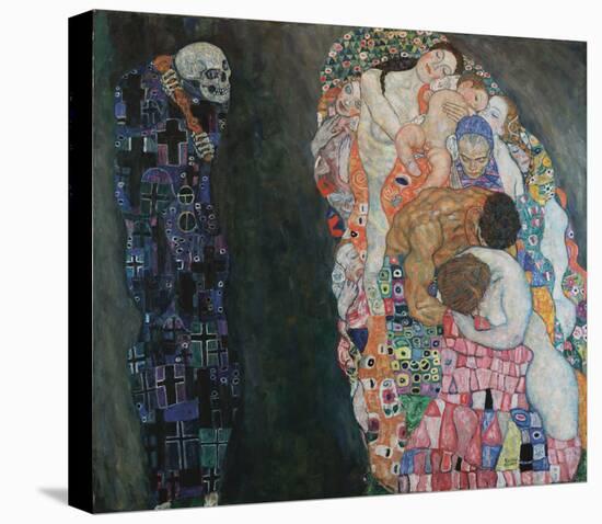 Death and Life, 1916-Gustav Klimt-Stretched Canvas