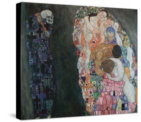 Death and Life, 1916-Gustav Klimt-Stretched Canvas