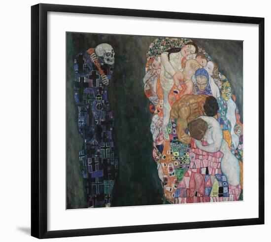 Death and Life, 1916-Gustav Klimt-Framed Art Print