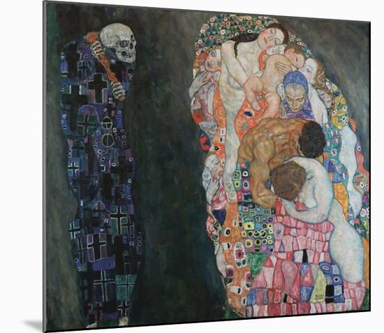 Death and Life, 1916-Gustav Klimt-Mounted Art Print