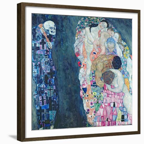 Death and Life, circa 1911-Gustav Klimt-Framed Giclee Print