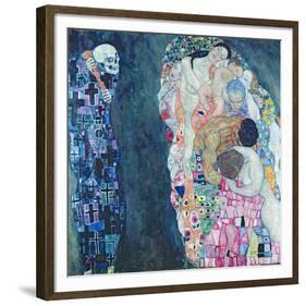 Death and Life, circa 1911-Gustav Klimt-Framed Giclee Print