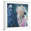 Death and Life, circa 1911-Gustav Klimt-Framed Giclee Print