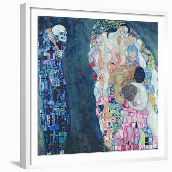 Death and Life, circa 1911-Gustav Klimt-Framed Giclee Print