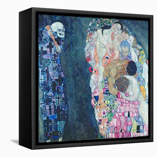 Death and Life, circa 1911-Gustav Klimt-Framed Stretched Canvas