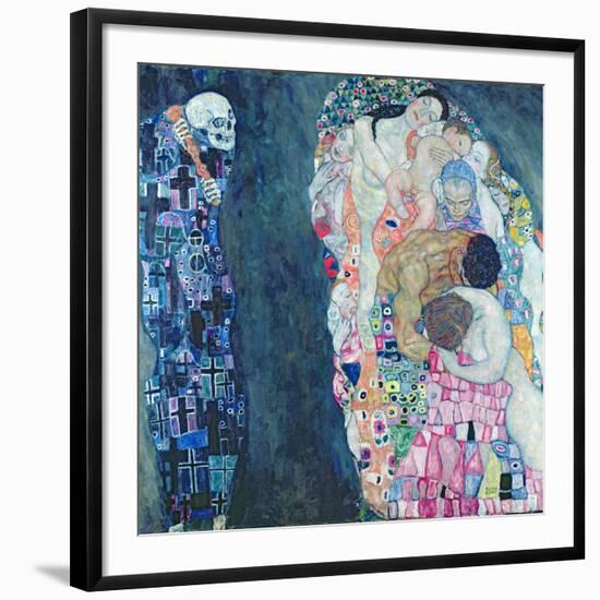 Death and Life, circa 1911-Gustav Klimt-Framed Premium Giclee Print