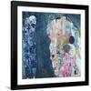 Death and Life, circa 1911-Gustav Klimt-Framed Premium Giclee Print