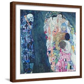 Death and Life, circa 1911-Gustav Klimt-Framed Giclee Print