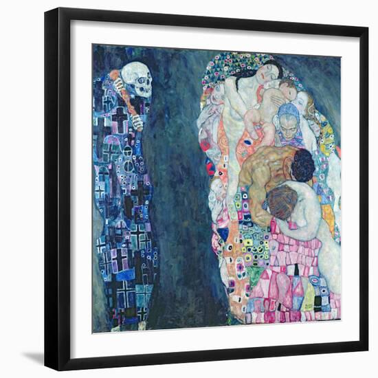 Death and Life, circa 1911-Gustav Klimt-Framed Giclee Print