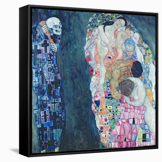 Death and Life, circa 1911-Gustav Klimt-Framed Stretched Canvas