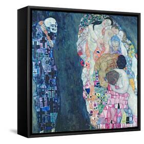 Death and Life, circa 1911-Gustav Klimt-Framed Stretched Canvas