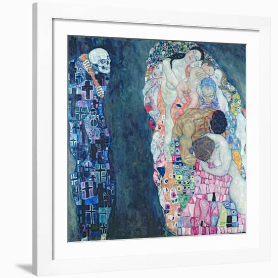 Death and Life, circa 1911-Gustav Klimt-Framed Giclee Print