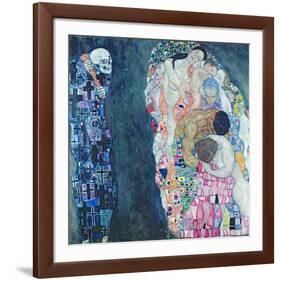 Death and Life, circa 1911-Gustav Klimt-Framed Giclee Print