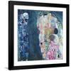 Death and Life, circa 1911-Gustav Klimt-Framed Giclee Print