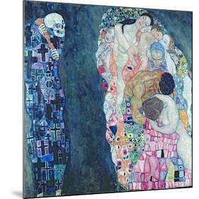 Death and Life, circa 1911-Gustav Klimt-Mounted Giclee Print