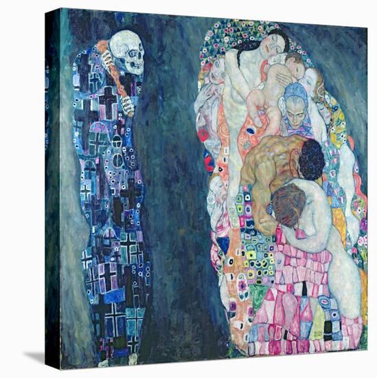 Death and Life, circa 1911-Gustav Klimt-Stretched Canvas